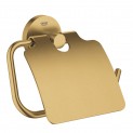 Держатель туалетной бумаги с крышкой Grohe Essentials 40367GN1 (холодный рассвет, золото матовое)