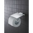 Держатель туалетной бумаги с крышкой Grohe Selection Cube 40781000