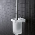 Туалетный ершик с колбой стеклянной Grohe Selection Cube 40857000