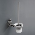 Туалетный ершик с колбой стеклянной Art&Max Fairy AM-0981-T