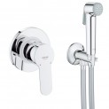 Душ гигиенический со смесителем 1 режим струи, комплект Grohe BauEdge 124898