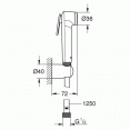 Душ гигиенический со смесителем 1 режим струи Grohe Bauloop New 2363326354