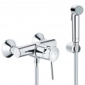 Душ гигиенический со смесителем 1 режим струи Grohe BauClassic 3286726354