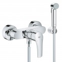 Душ гигиенический со смесителем 1 режим струи Grohe Eurosmart 3355526354