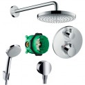 Душевая система встраиваемая с термостатом Hansgrohe Raindance Select 1575826466