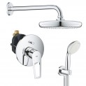 Душевая система встраиваемая со смесителем Grohe BauLoop New 119691