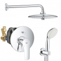 Душевая система встраиваемая со смесителем Grohe Eurosmart 2645833305-2 (119690)