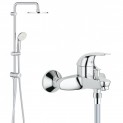 Душевая система со смесителем для ванны Grohe Euroeco 2738932743 (NB0046)