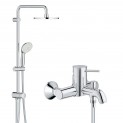 Душевая система со смесителем для ванны Grohe BauClassic 32865389