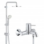 Душевая система со смесителем для ванны Grohe BauClassic 2738932865-2