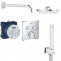 Душевая система встраиваемая с термостатом Grohe Rainshower SmartControl 2912427705-2