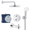 Душевая система встраиваемая с термостатом, с изливом Grohe Grohtherm 34727000P