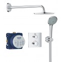 Душевая система встраиваемая с термостатом Grohe Grohtherm 34734000