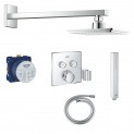 Душевая система встраиваемая с термостатом Grohe Rainshower SmartControl 34744001