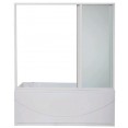 Шторка на ванну раздвижная Bas Ибица 150x145 (стекло)
