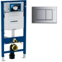 Инсталляция для унитаза подвесного Geberit Duofix Sigma 12 UP320 с кнопкой Sigma 31 хром глянцевый 111.300.00.5-115.777.21.1 (111300005-115777211)
