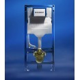 Инсталляция для унитаза подвесного Geberit Duofix Sigma 12 UP320 с кнопкой Sigma 01 хром матовый 111.950.00.6-115.770.JQ.5 (111950006-115770JQ5) (не оставляет отпечатков пальцев)