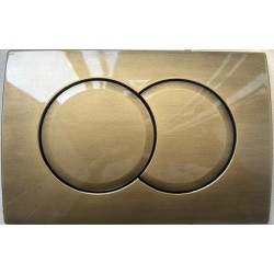 Кнопка смыва для инсталляции для унитаза Geberit Delta 01 115.107.BR.1 (115107BR1) бронзовая