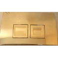 Кнопка смыва для инсталляции для унитаза Geberit Delta 50 115.135.GL.1 (115135GL1) золотая
