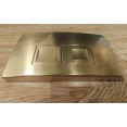 Инсталляция для унитаза подвесного Geberit Duofix Delta 50 458.135.GN.1 (458135GN1) кнопка золото матовое