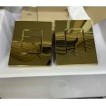 Инсталляция Grohe 38772GL1 в комплекте с унитазом безободковым Bau Ceramic 39351000 (золотая кнопка)