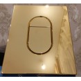 Кнопка смыва для инсталляции для унитаза Grohe Arena Cosmopolitan 38844GL0 золото глянцевое