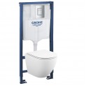 39102001 Инсталляция Grohe 38772001 в комплекте с унитазом безободковым