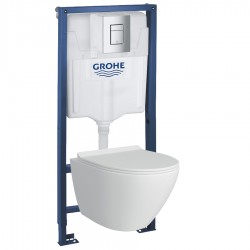 39106001 Инсталляция Grohe 38772001 в комплекте с унитазом безободковым