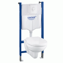 Инсталляция Grohe 39117000 в комплекте с унитазом Solido