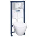 Инсталляция Grohe 39186000 в комплекте с унитазом Solido