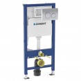 Инсталляция Geberit Delta 458.118.21.2 в комплекте с унитазом Roca Dama Senso 346517000