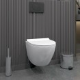 39106BL1 Инсталляция Grohe 38772BL2 в комплекте с унитазом безободковым (черная матовая кнопка)