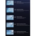 500.950.21.ZO Инсталляция Geberit Duofix Sigma 12 UP320 111.950.00.6 с кнопкой Sigma 01 в комплекте с унитазом безободковым с функцией биде со встроенным феном Jommo Oasis