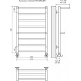 Полотенцесушитель водяной подключение нижнее Terminus Анкона 4670030723109