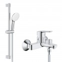 Смеситель для ванны с душевым гарнитуром Grohe Bauedge 2333427924