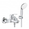 Смеситель для ванны с душевым гарнитуром Grohe Eurosmart 2021 33302003