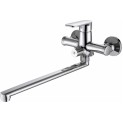 Смеситель для ванны с длинным изливом Bravat Opal F6125183CP-02L-RUS