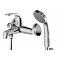 Смеситель для ванны с душевым гарнитуром Bravat Fit F6135188CP-B-RUS
